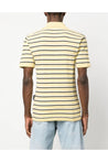 Palm Angels-OUTLET-SALE-Stripy Terry Knitted Logo Polo Shirt-ARCHIVIST