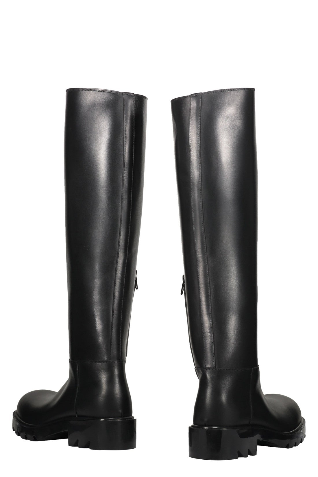 Bottega Veneta-OUTLET-SALE-Strut leather boots-ARCHIVIST