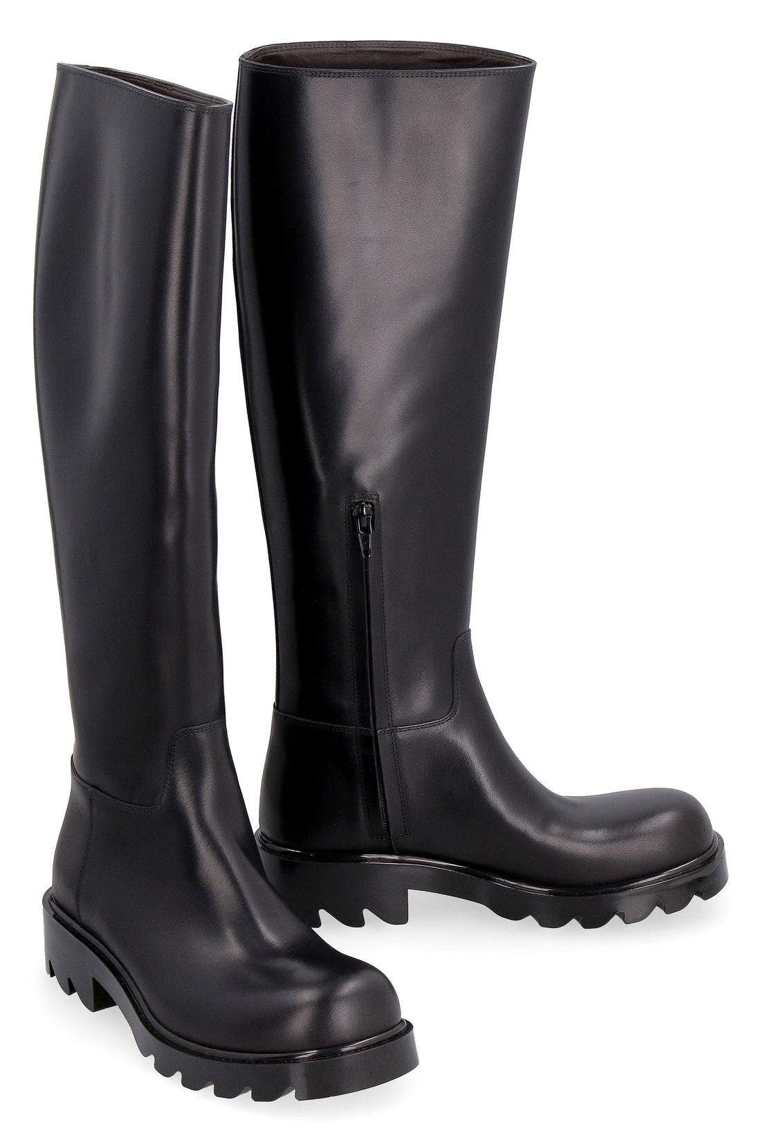 Bottega Veneta-OUTLET-SALE-Strut leather boots-ARCHIVIST