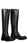 Bottega Veneta-OUTLET-SALE-Strut leather boots-ARCHIVIST