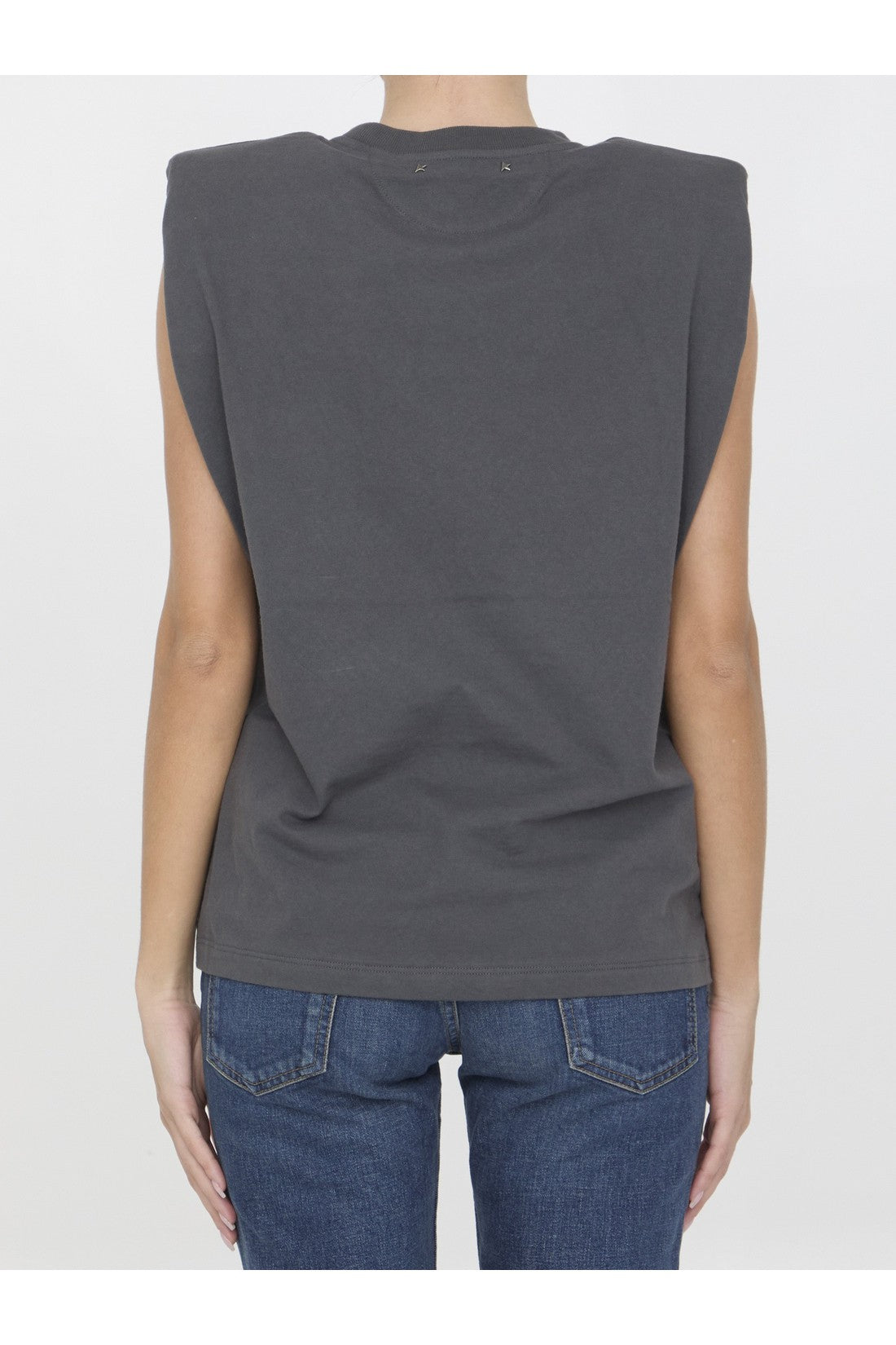 GOLDEN GOOSE-OUTLET-SALE-Studded t-shirt-ARCHIVIST