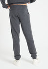 LUKE 7 Pantalon de survêtement en cachemire gris anthracite