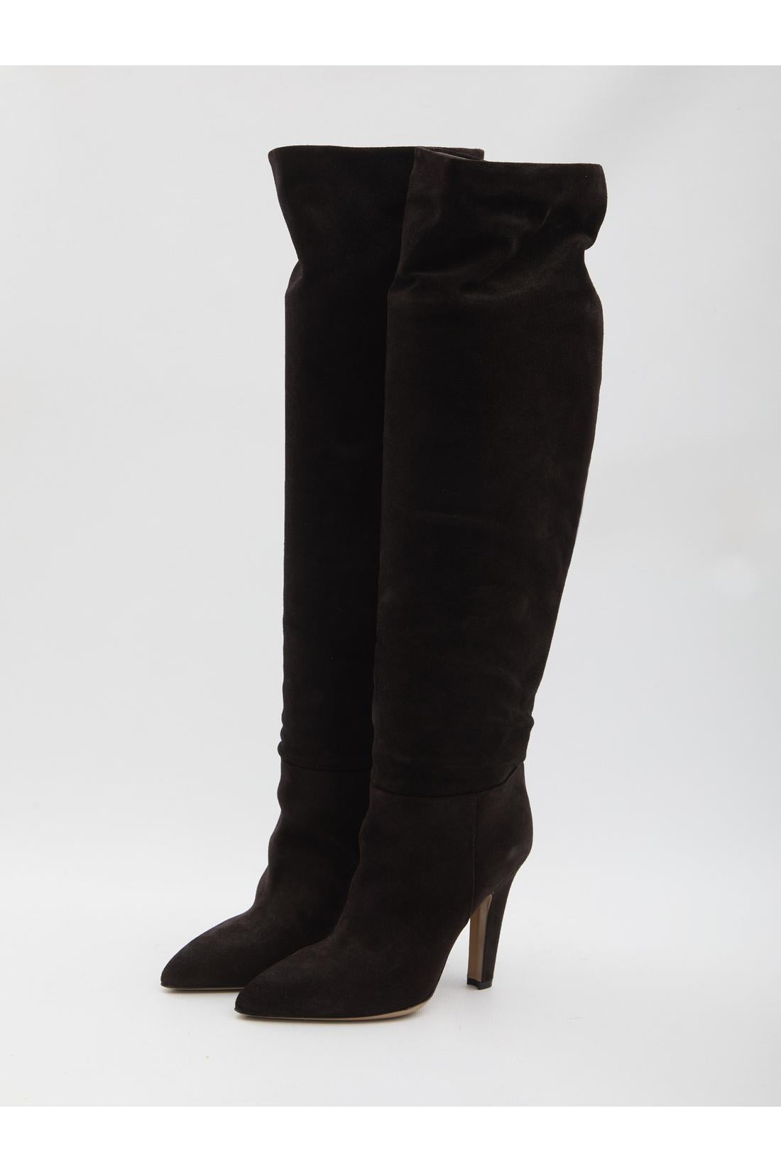 Paris Texas-OUTLET-SALE-Suede Elsa boots-ARCHIVIST