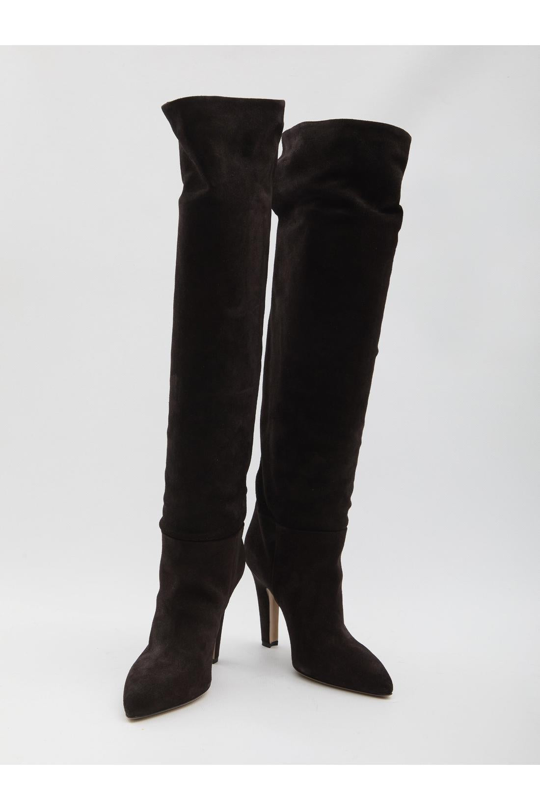 Paris Texas-OUTLET-SALE-Suede Elsa boots-ARCHIVIST