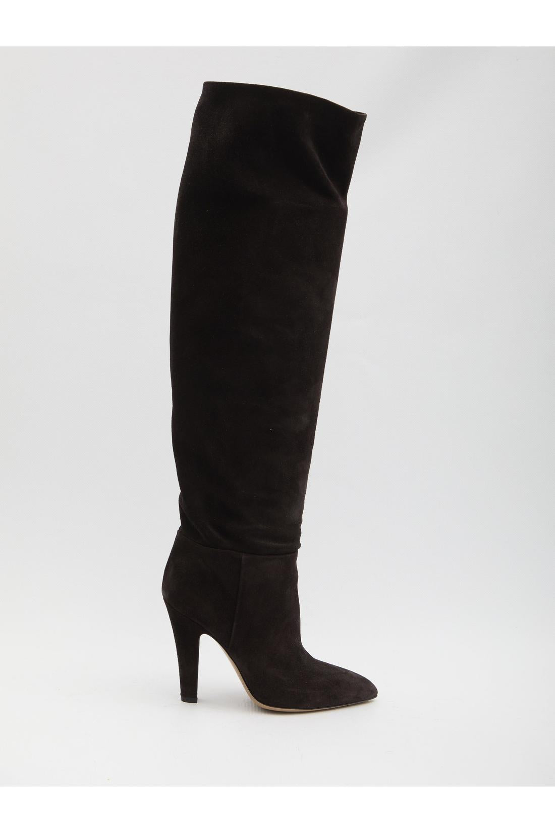 Paris Texas-OUTLET-SALE-Suede Elsa boots-ARCHIVIST