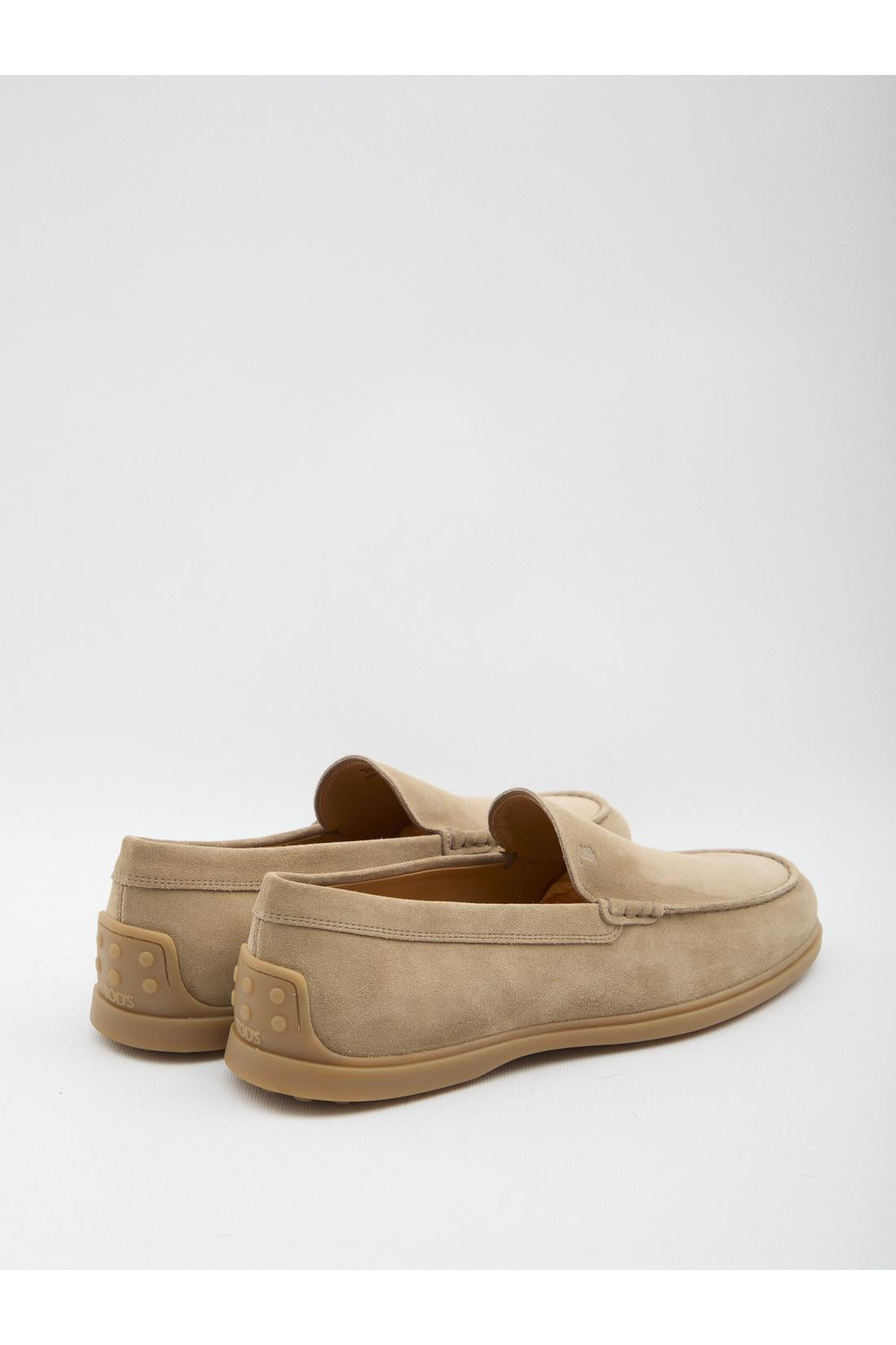 Suede Pantofola loafers-Flache Schuhe-Tod's-ARCHIVIST