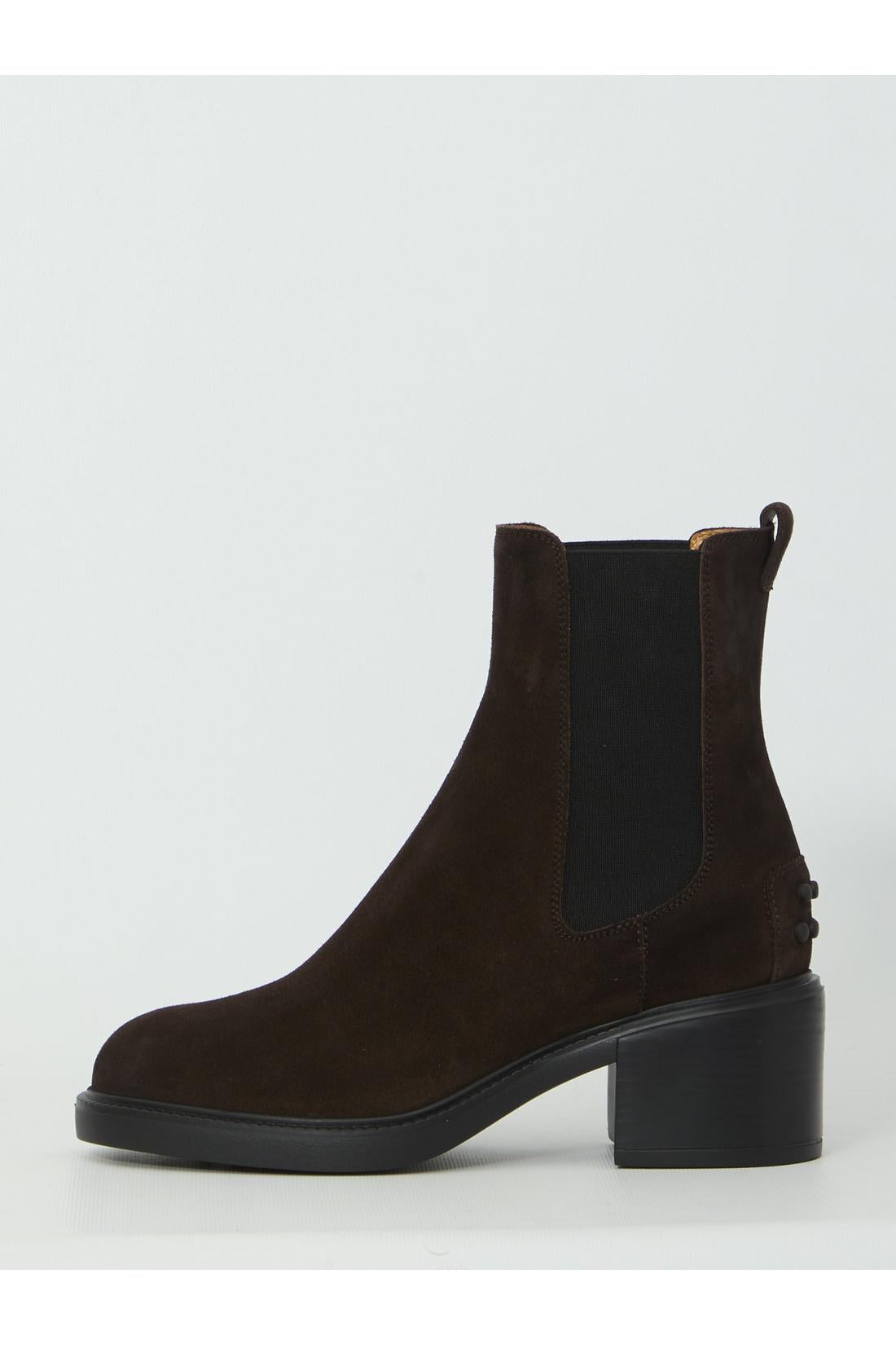 Tod'S-OUTLET-SALE-Suede ankle boot-ARCHIVIST