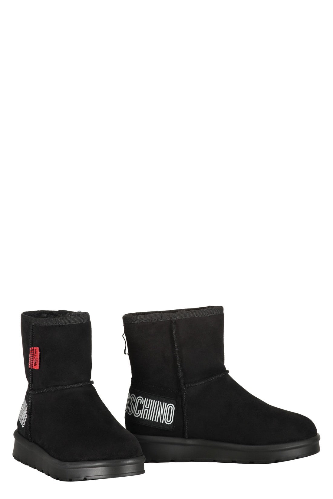 Love Moschino-OUTLET-SALE-Suede ankle boots-ARCHIVIST