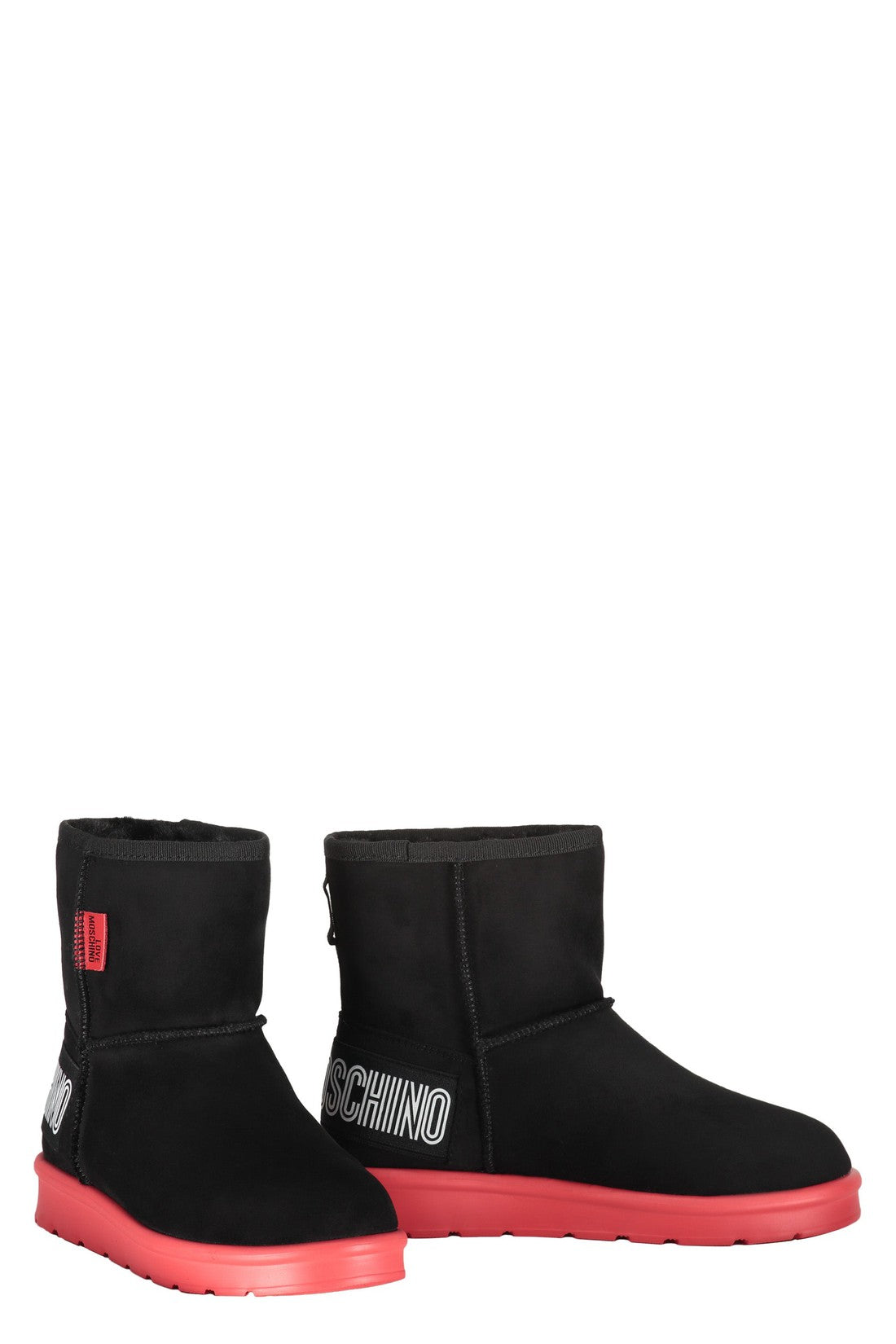 Love Moschino-OUTLET-SALE-Suede ankle boots-ARCHIVIST