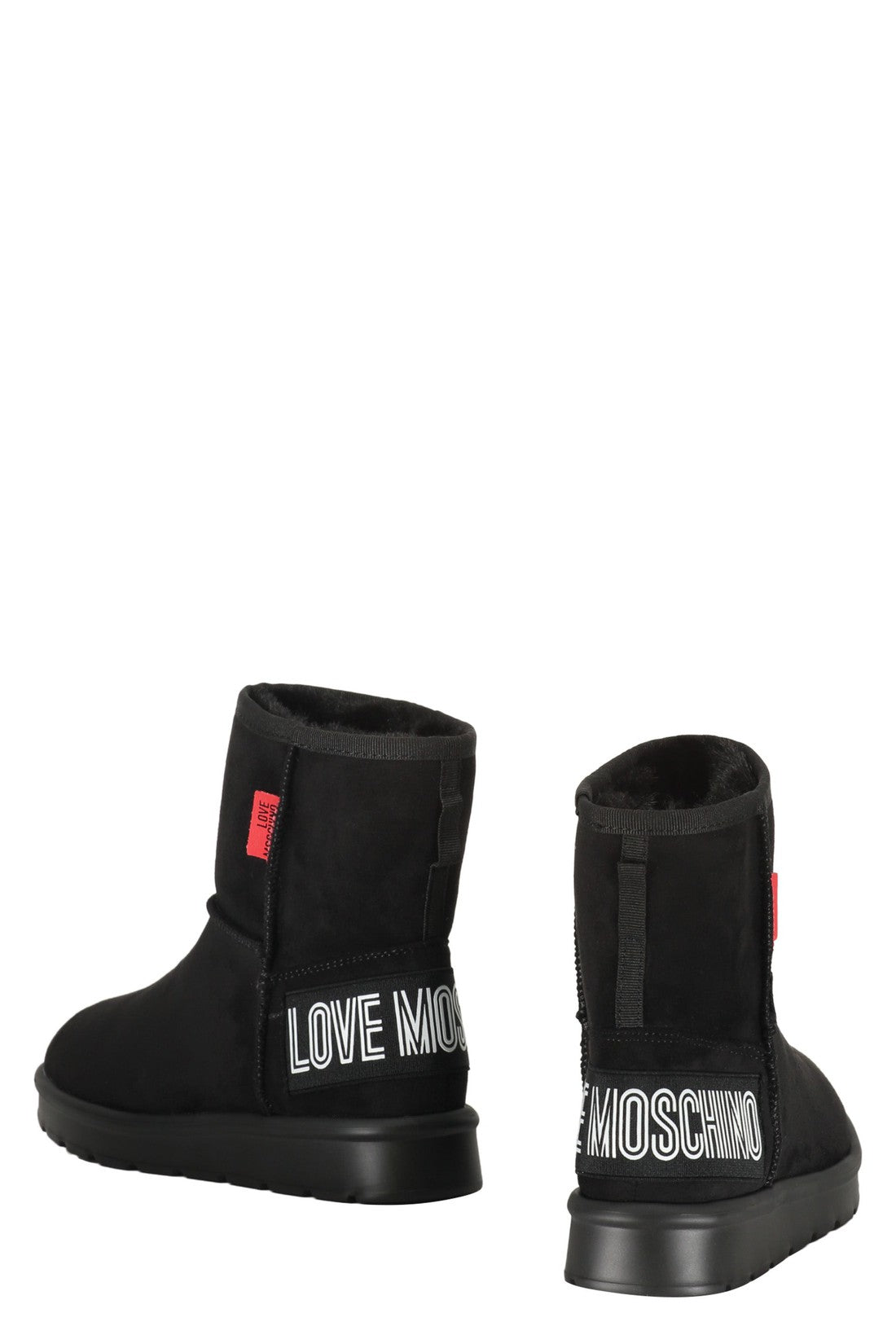 Love Moschino-OUTLET-SALE-Suede ankle boots-ARCHIVIST