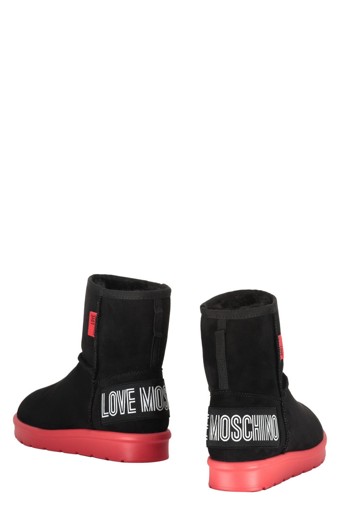 Love Moschino-OUTLET-SALE-Suede ankle boots-ARCHIVIST