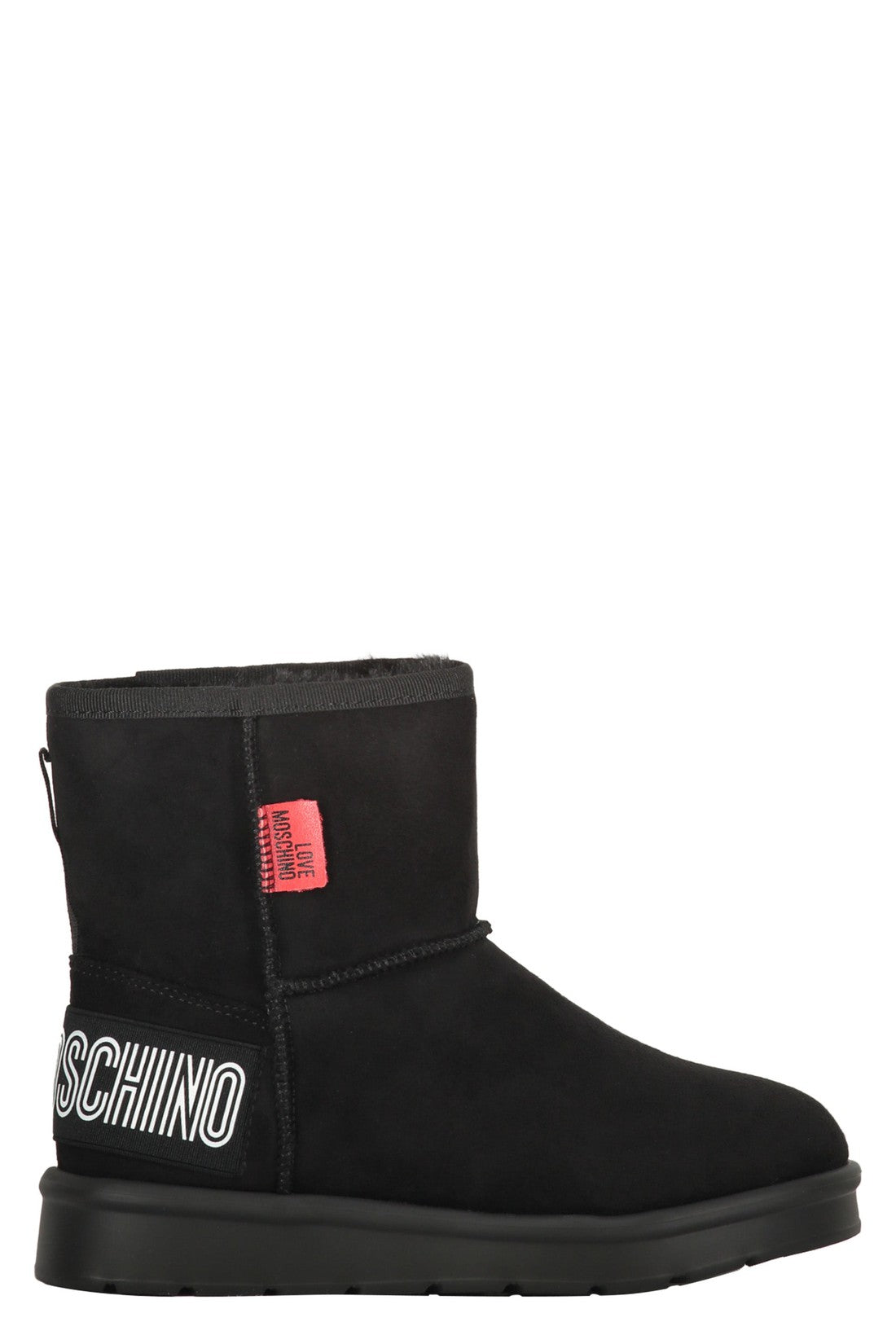 Love Moschino-OUTLET-SALE-Suede ankle boots-ARCHIVIST