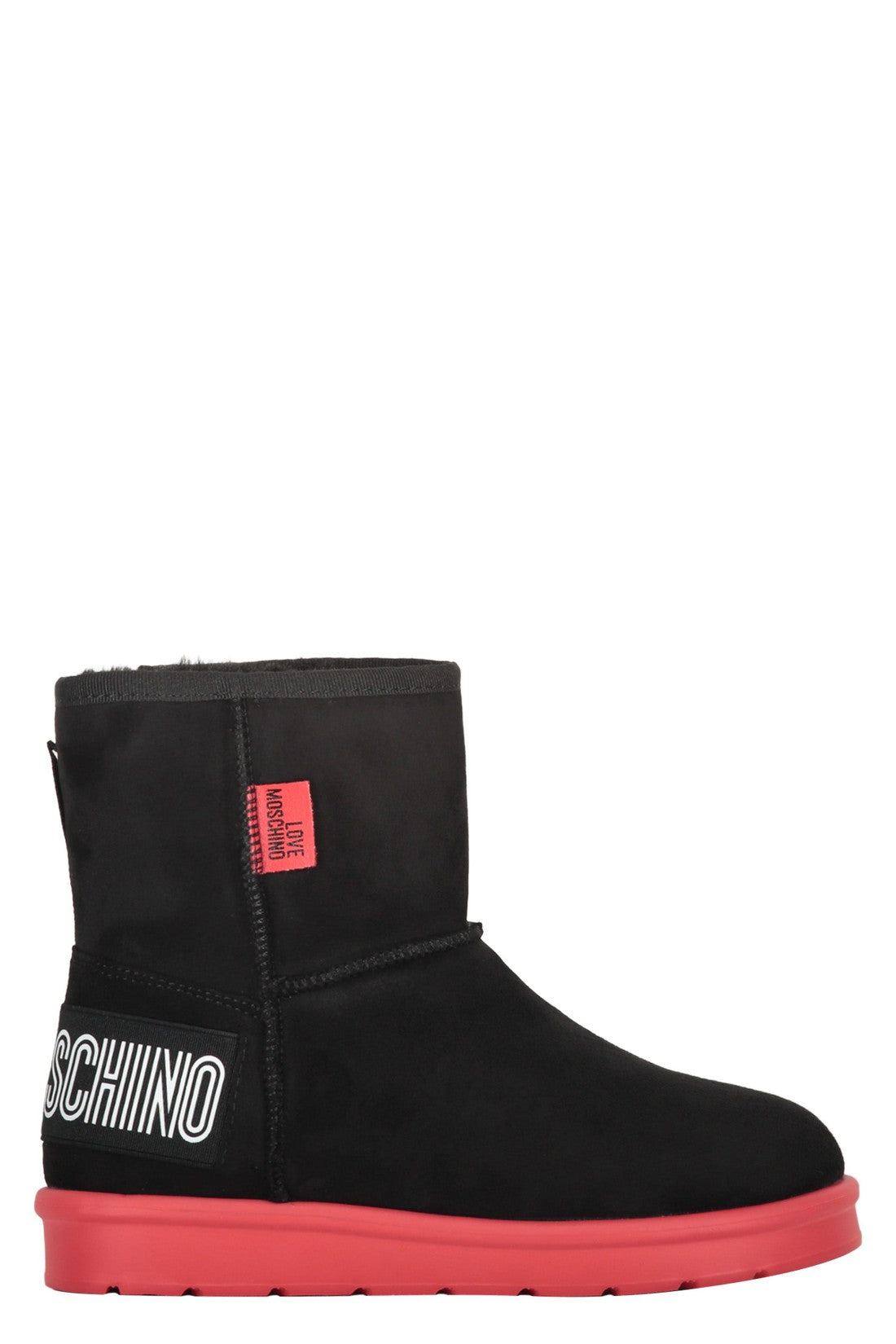 Love Moschino-OUTLET-SALE-Suede ankle boots-ARCHIVIST