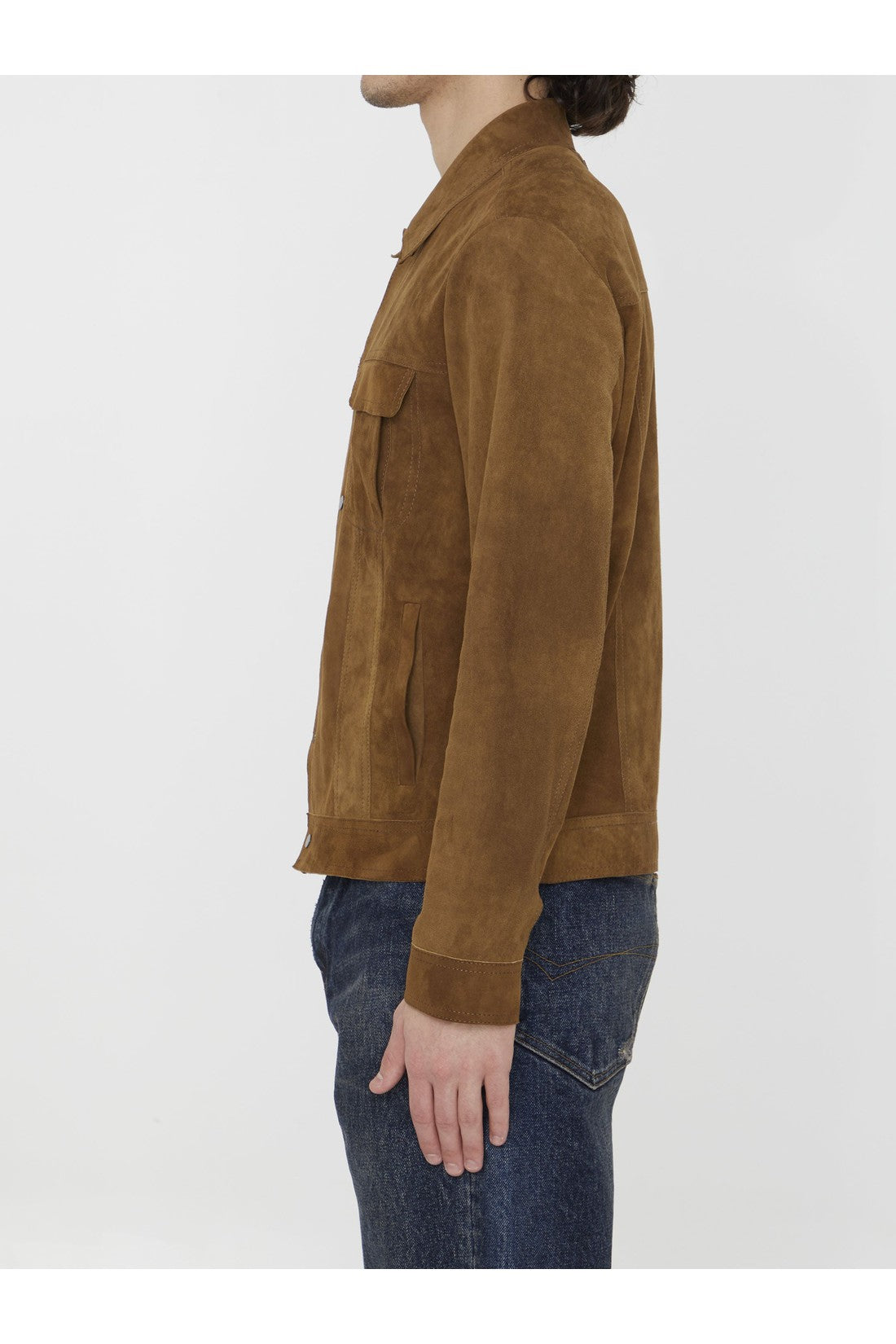 SALVATORE SANTORO-OUTLET-SALE-Suede jacket-ARCHIVIST