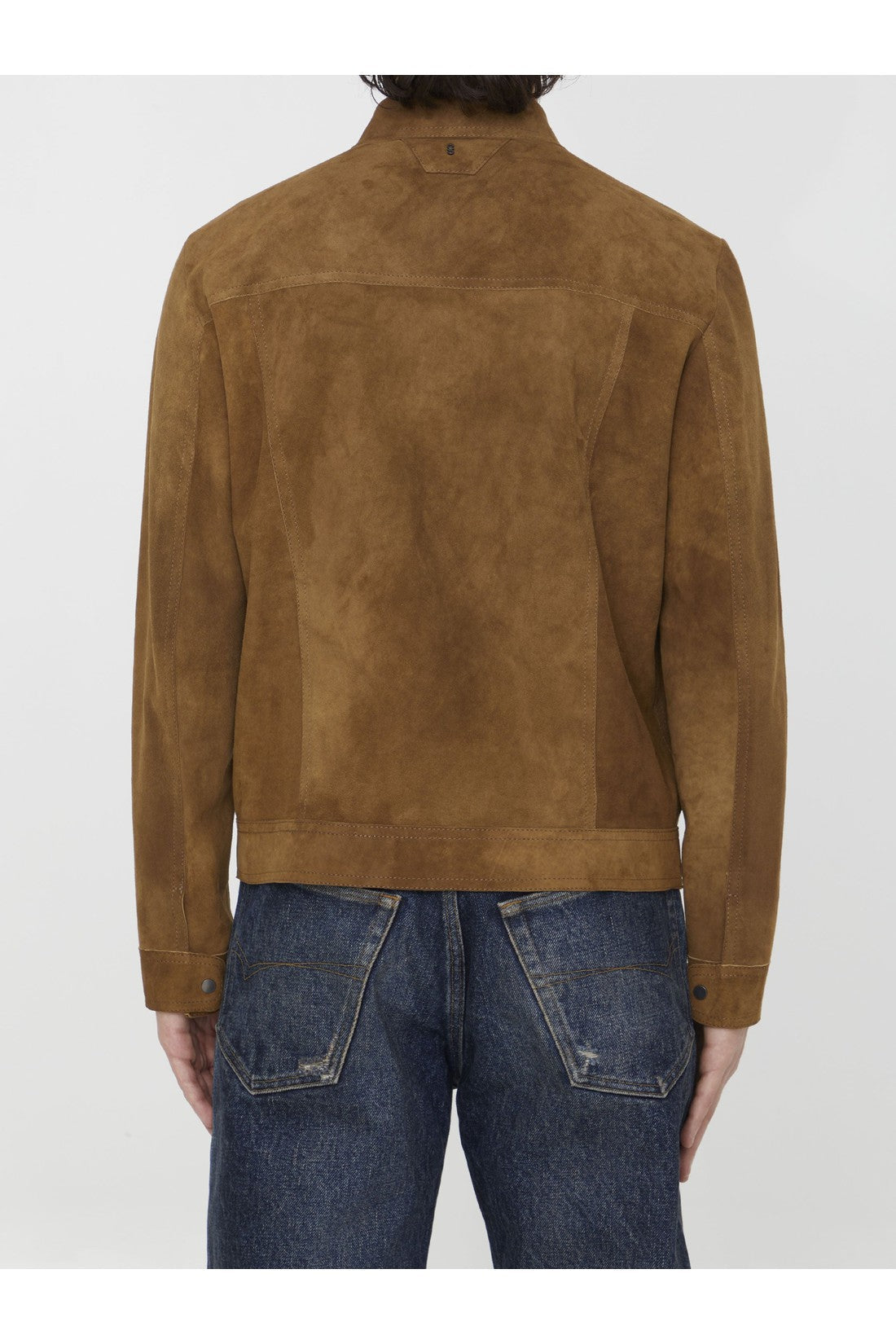 SALVATORE SANTORO-OUTLET-SALE-Suede jacket-ARCHIVIST