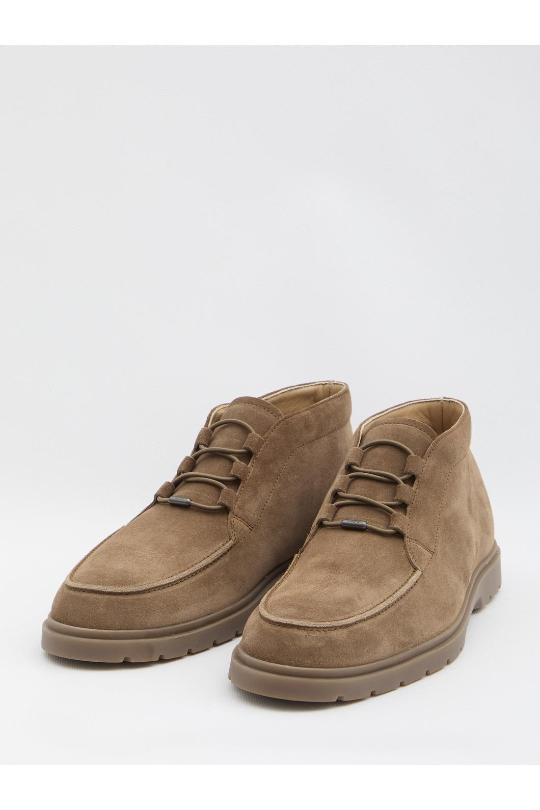 Tod'S-OUTLET-SALE-Suede leather ankle boots-ARCHIVIST