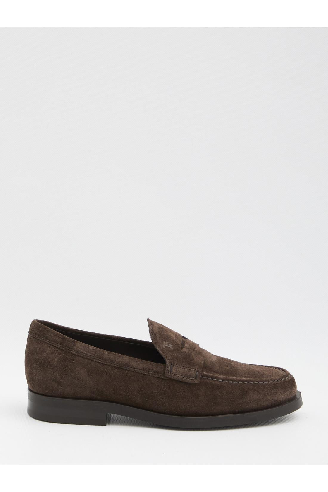 Tod'S-OUTLET-SALE-Suede leather loafer-ARCHIVIST