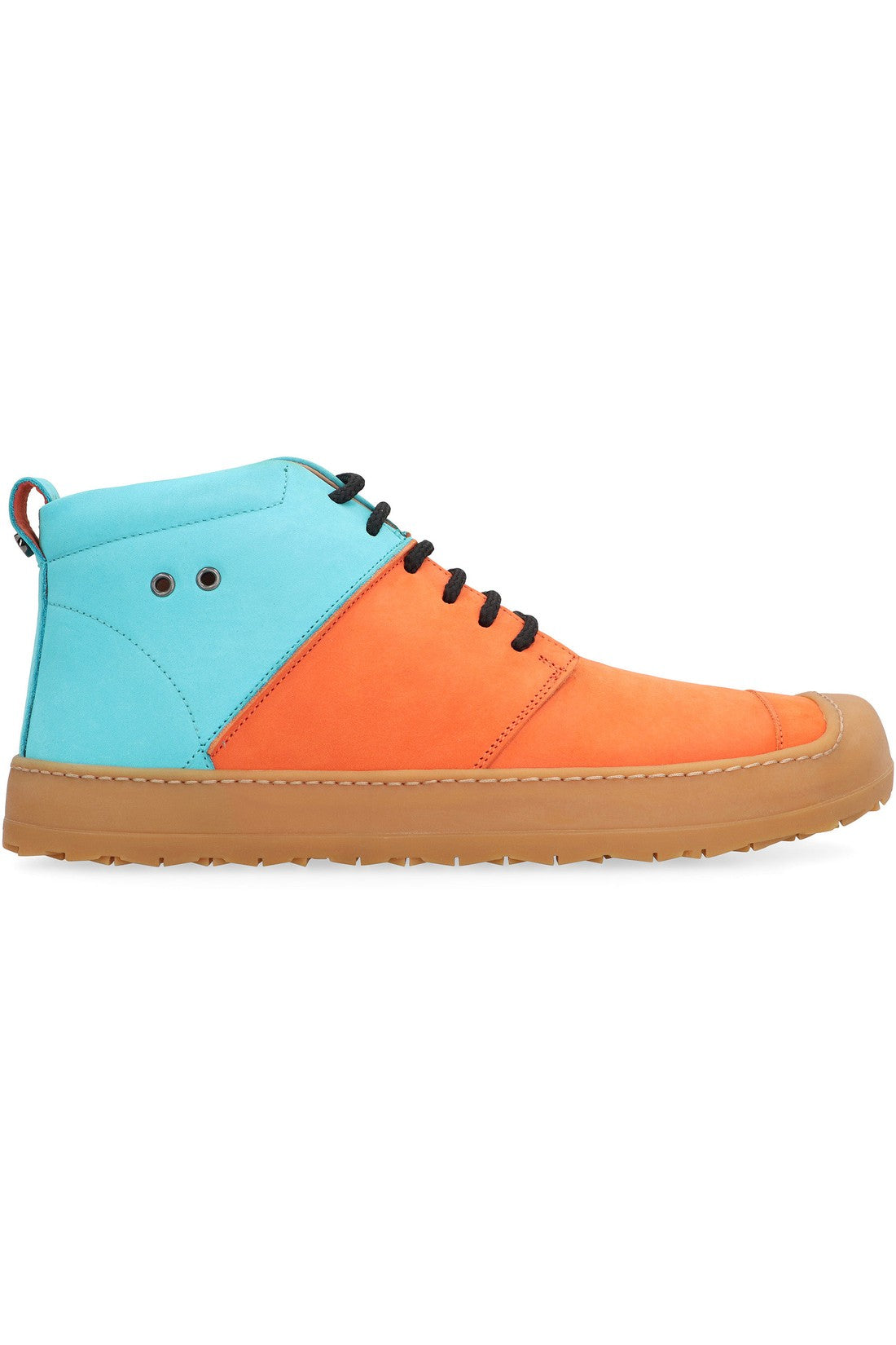 Volta-OUTLET-SALE-Suede mid-top sneakers-ARCHIVIST