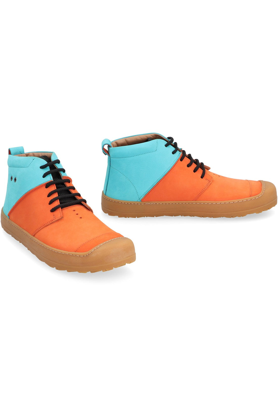 Volta-OUTLET-SALE-Suede mid-top sneakers-ARCHIVIST