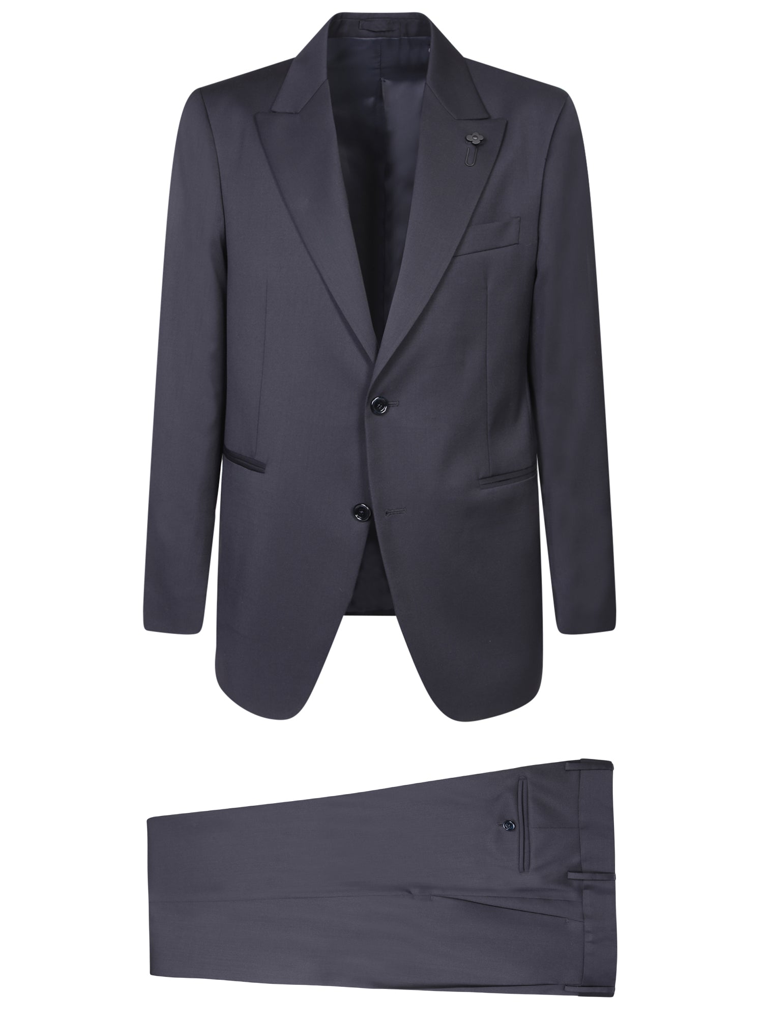 LARDINI-OUTLET-SALE-Suit BLAU-ARCHIVIST