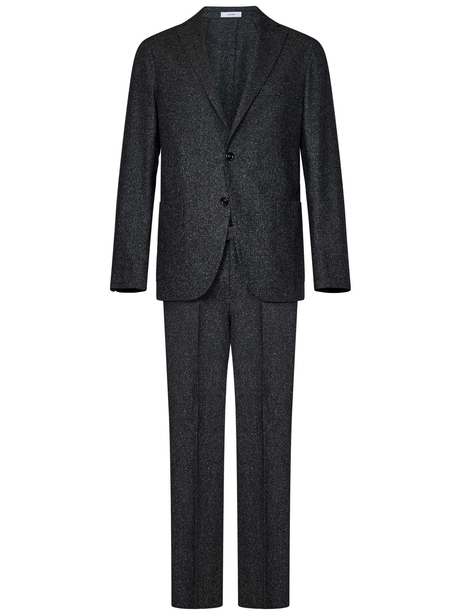 BOGLIOLI-OUTLET-SALE-Suit GRAU-ARCHIVIST