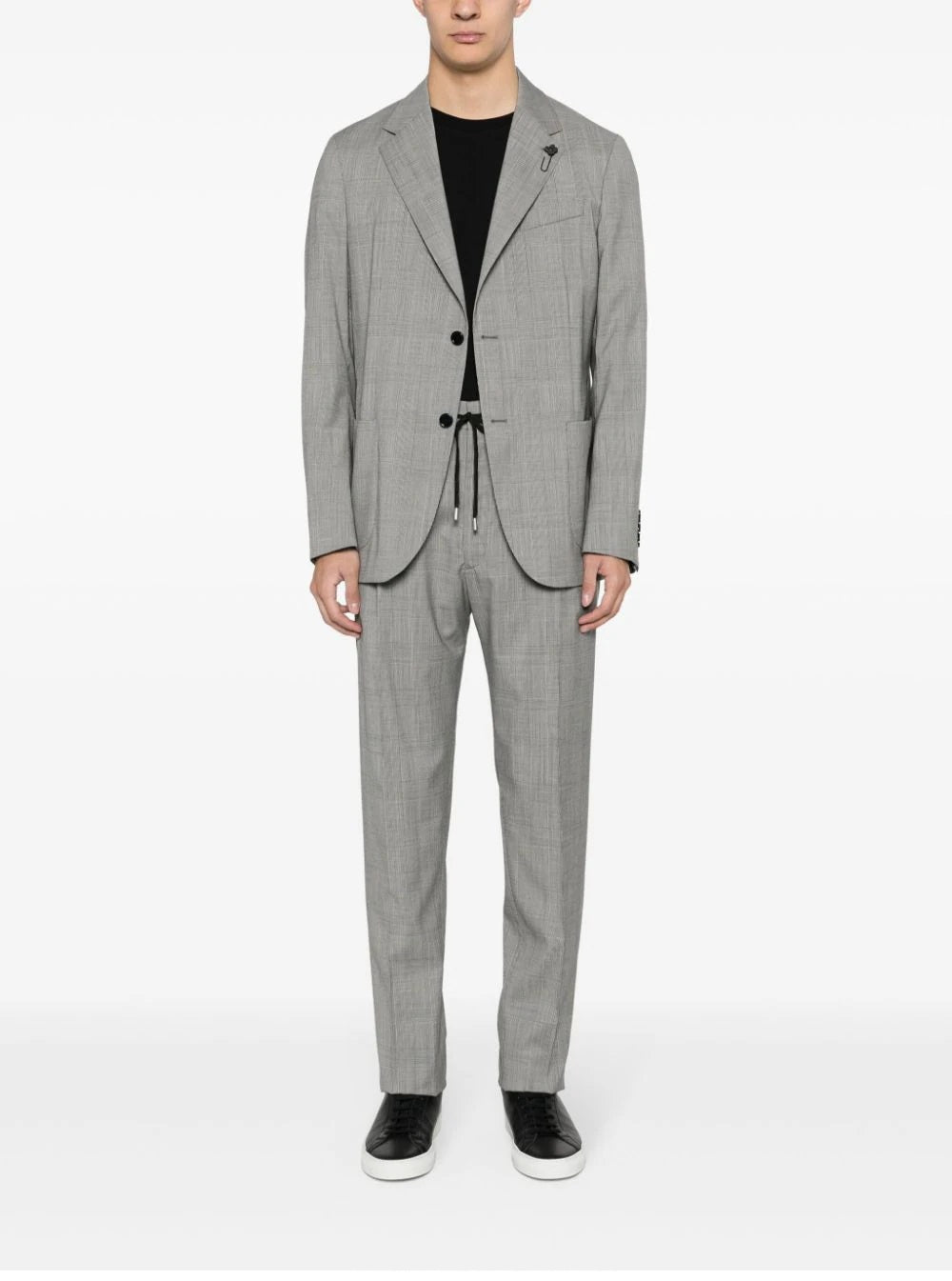 LARDINI-OUTLET-SALE-Suit GRAU-ARCHIVIST