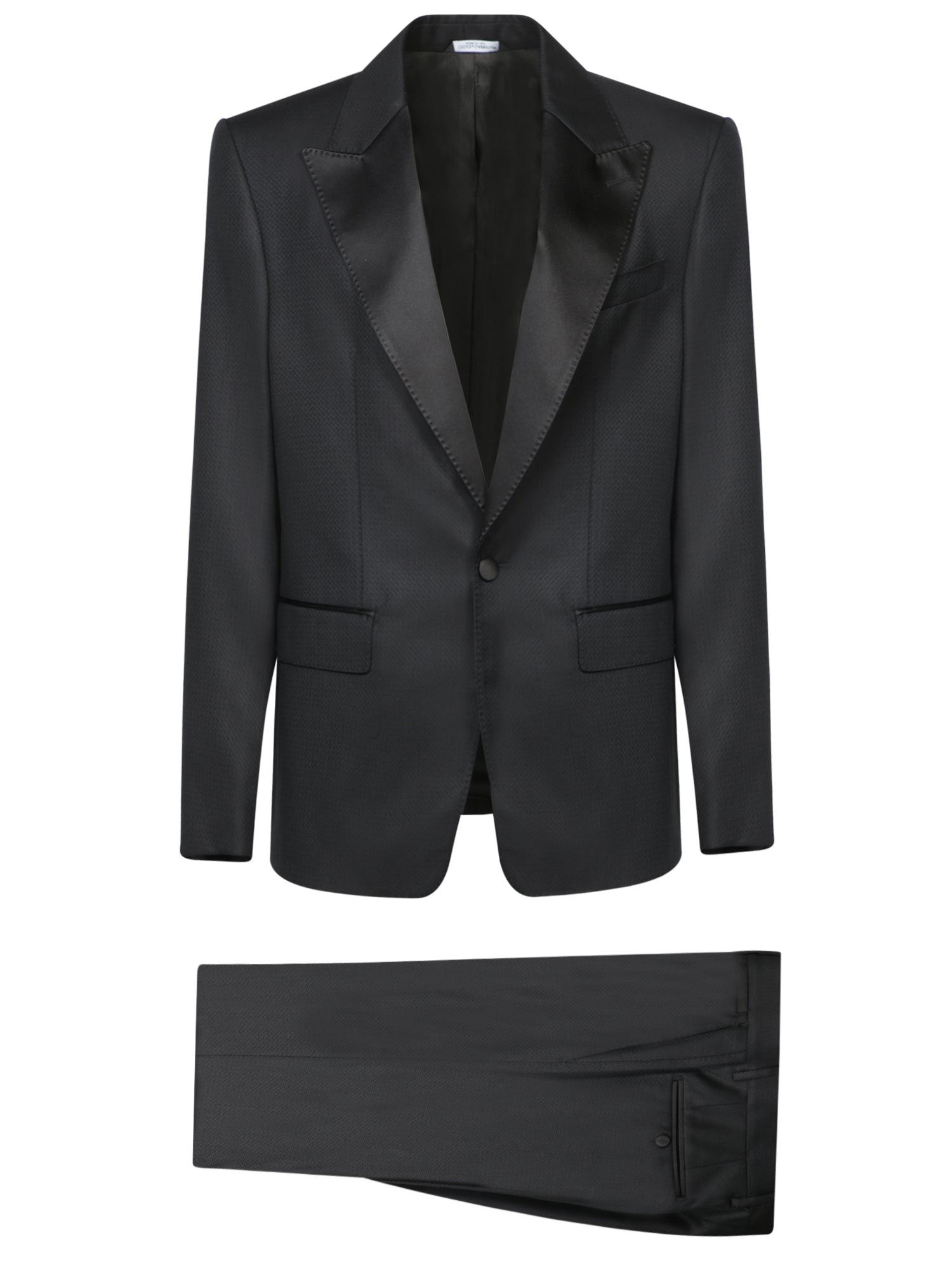 DOLCE & GABBANA-OUTLET-SALE-Suit SCHWARZ-ARCHIVIST