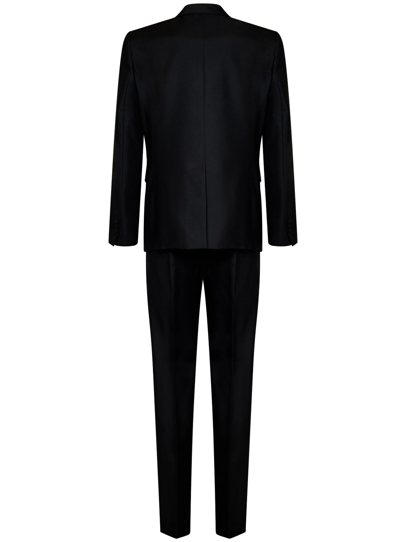 DSQUARED2-OUTLET-SALE-Suit SCHWARZ-ARCHIVIST