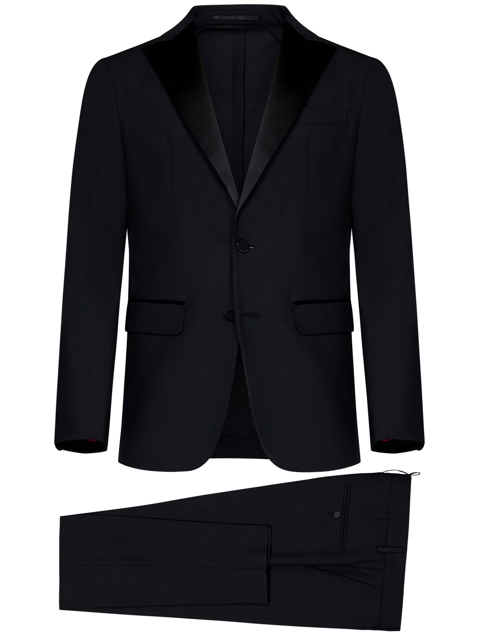 DSQUARED2-OUTLET-SALE-Suit SCHWARZ-ARCHIVIST