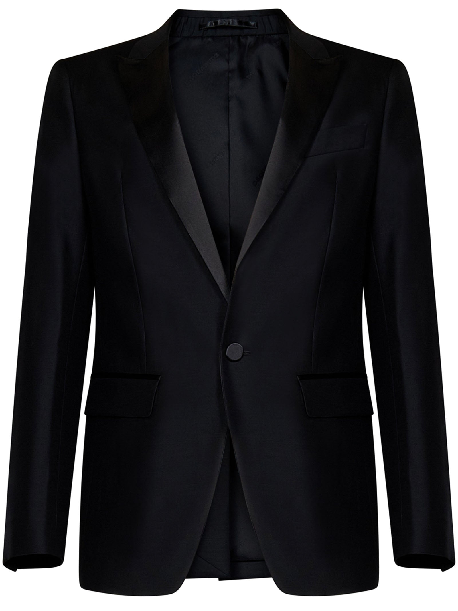 DSQUARED2-OUTLET-SALE-Suit SCHWARZ-ARCHIVIST