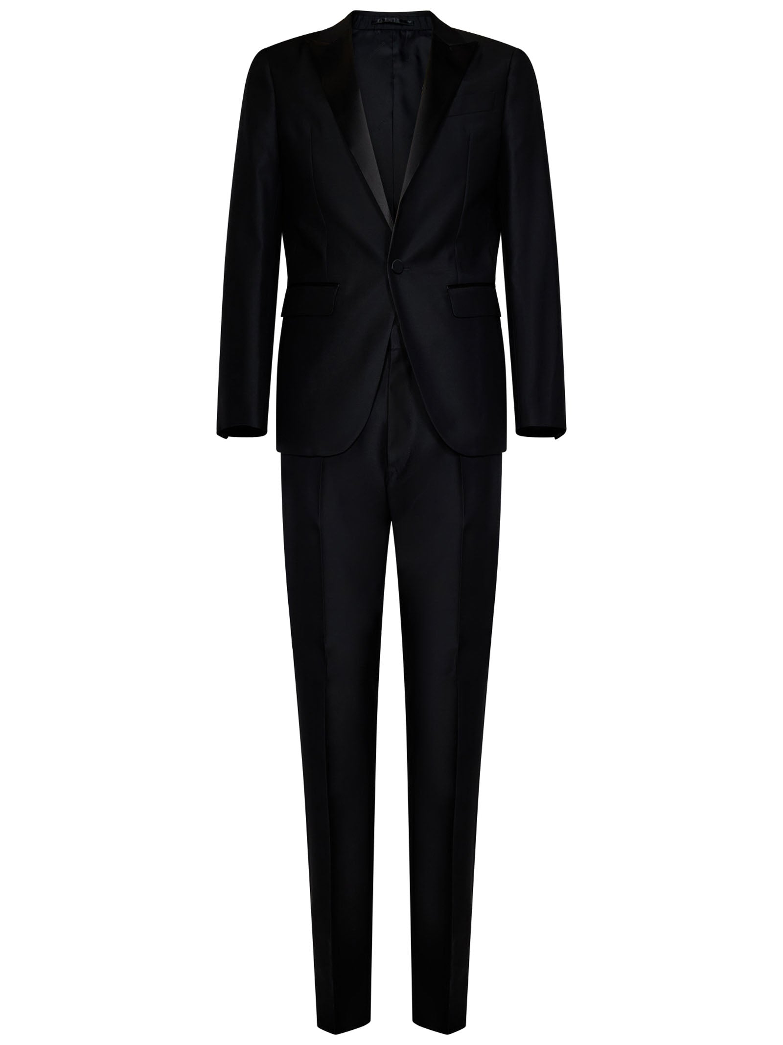 DSQUARED2-OUTLET-SALE-Suit SCHWARZ-ARCHIVIST