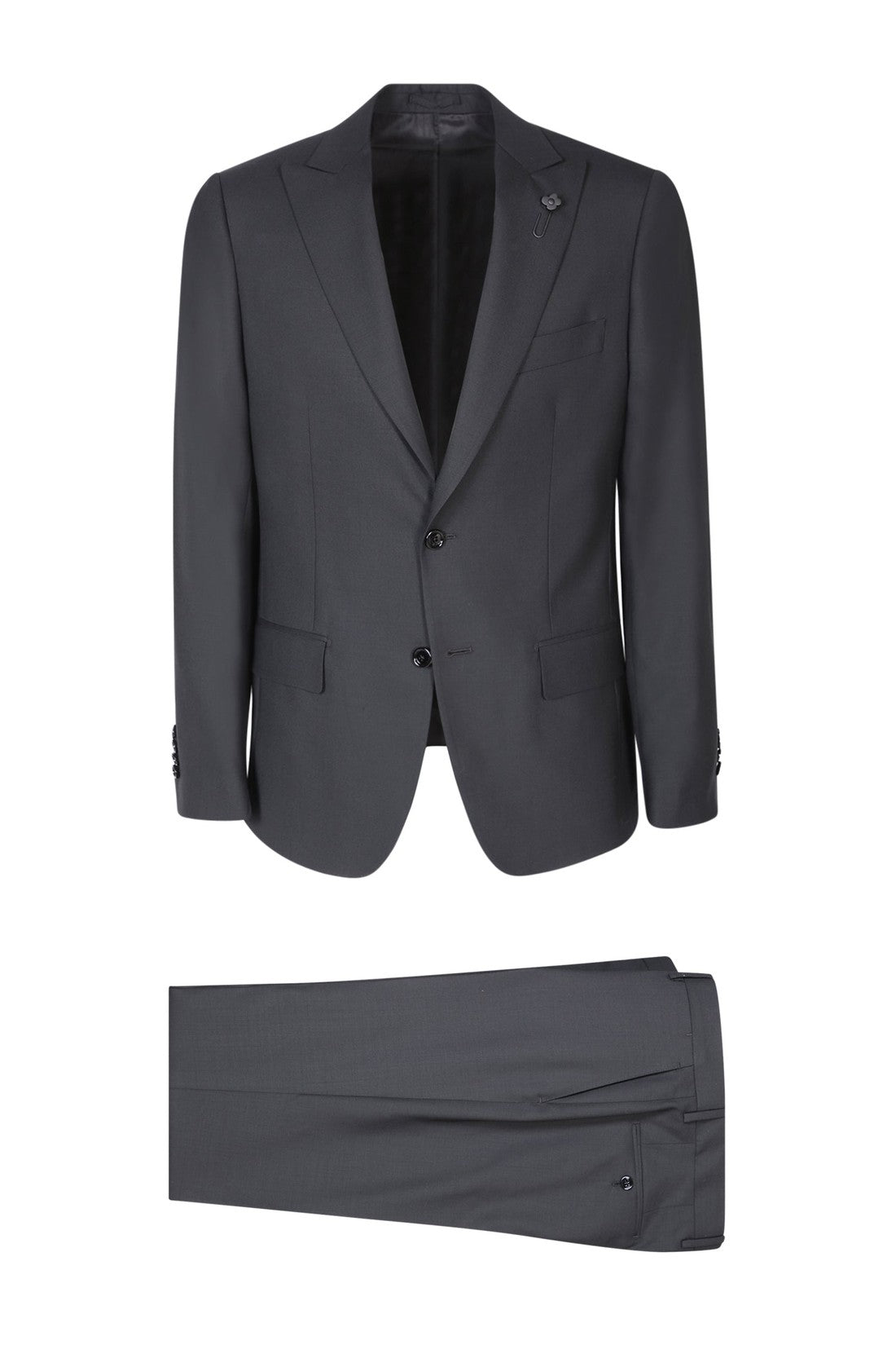 LARDINI-OUTLET-SALE-Suit SCHWARZ-ARCHIVIST