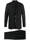 LARDINI-OUTLET-SALE-Suit SCHWARZ-ARCHIVIST