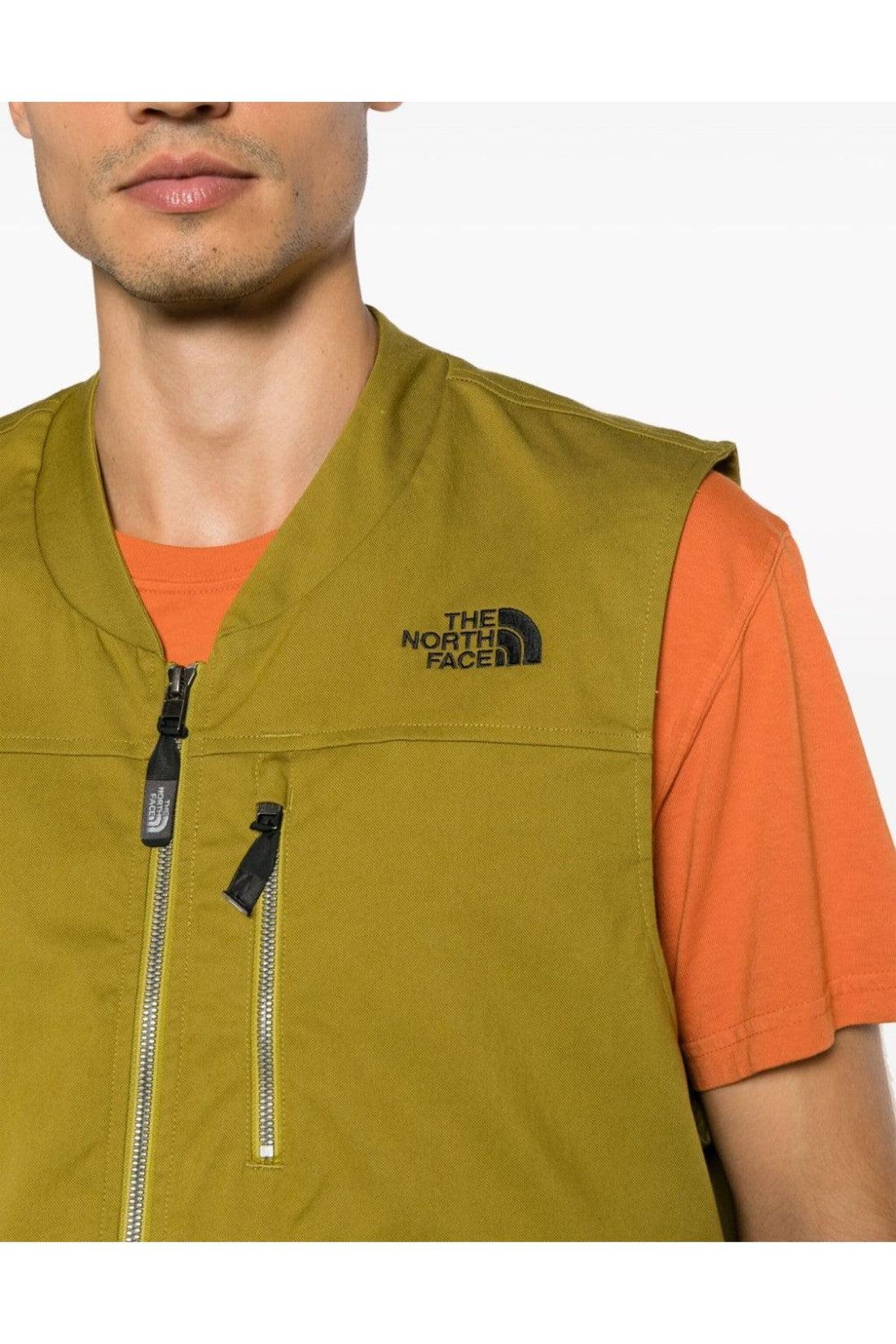 The North Face-OUTLET-SALE-Sulphur Moss Cotton Vest Jacket-ARCHIVIST