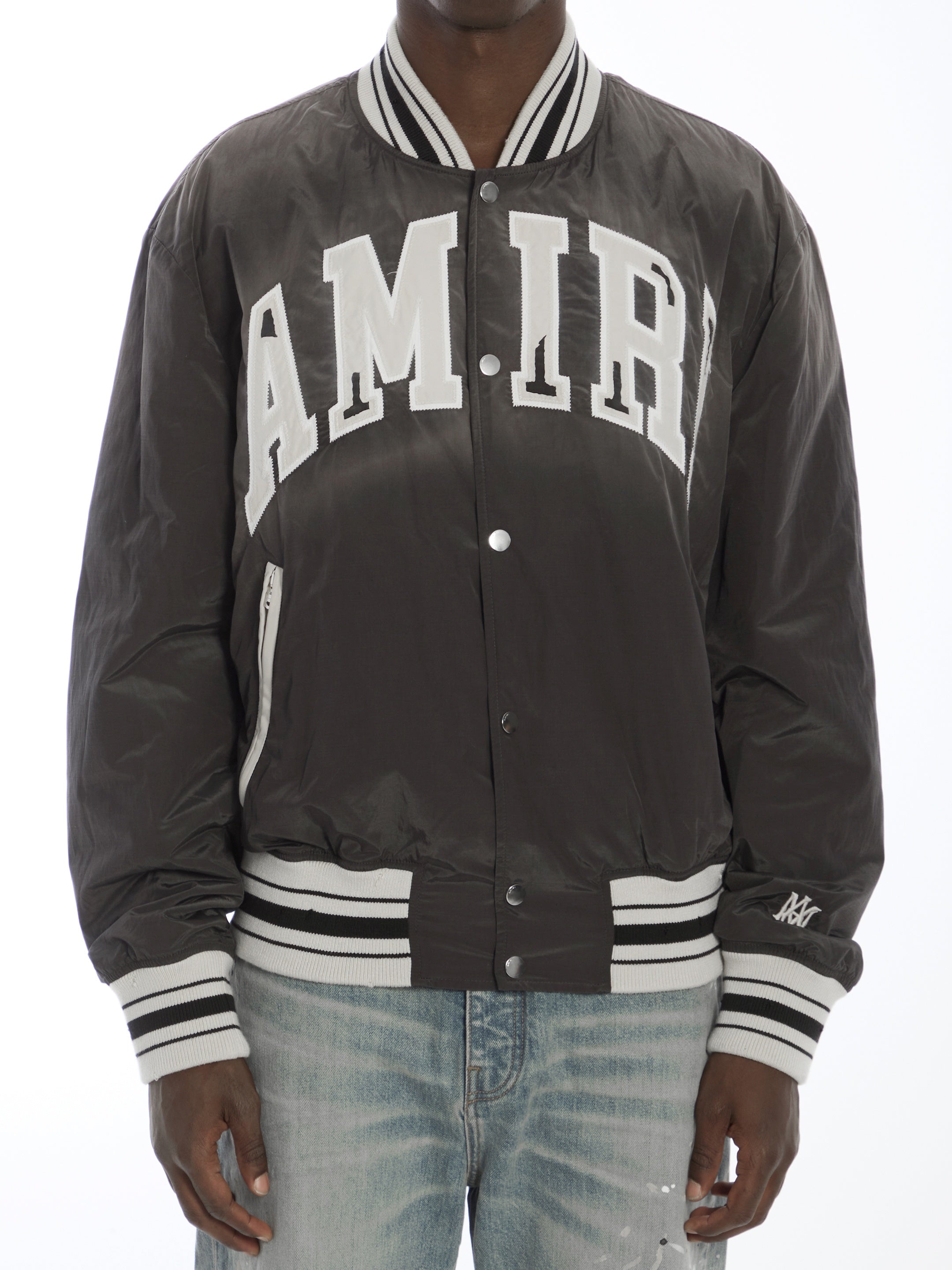 AMIRI-OUTLET-SALE-Sun Faded bomber jacket-ARCHIVIST