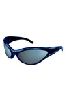 BALENCIAGA-OUTLET-SALE-Sunglasse Blau-ARCHIVIST