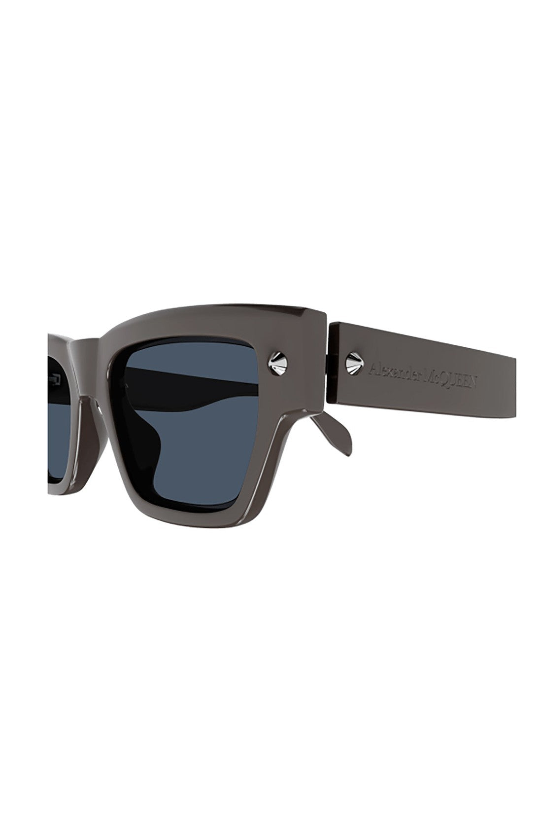 ALEXANDER MCQUEEN-OUTLET-SALE-Sunglasse Braun-ARCHIVIST