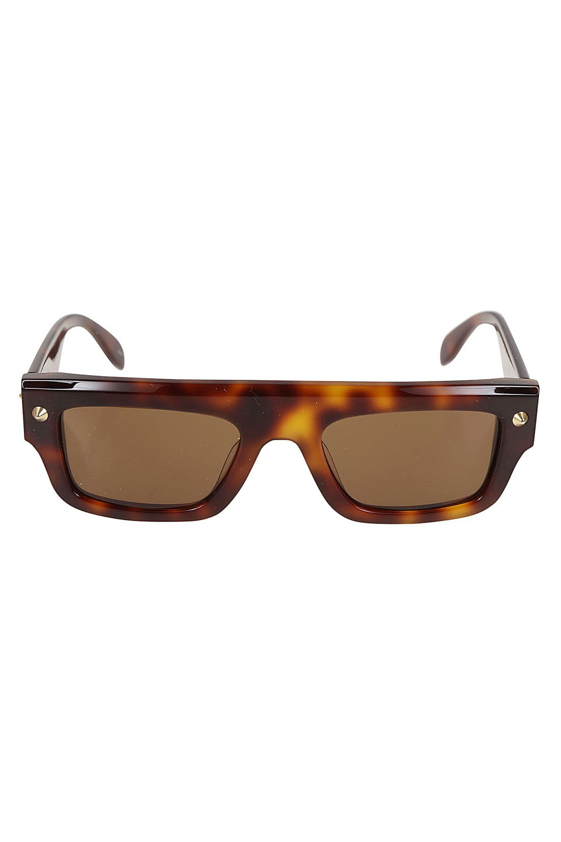 ALEXANDER MCQUEEN-OUTLET-SALE-Sunglasse Braun-ARCHIVIST