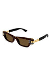 BOTTEGA VENETA-OUTLET-SALE-Sunglasse Braun-ARCHIVIST