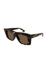 BOTTEGA VENETA-OUTLET-SALE-Sunglasse Braun-ARCHIVIST