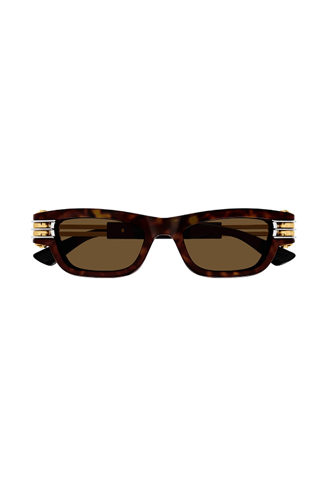 BOTTEGA VENETA-OUTLET-SALE-Sunglasse Braun-ARCHIVIST