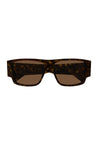 Bottega Veneta-OUTLET-SALE-Sunglasse Braun-ARCHIVIST