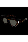 SAINT LAURENT-OUTLET-SALE-Sunglasse Braun-ARCHIVIST