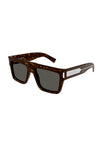 SAINT LAURENT-OUTLET-SALE-Sunglasse Braun-ARCHIVIST