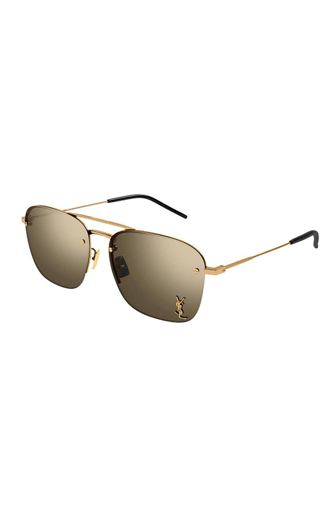 SAINT LAURENT-OUTLET-SALE-Sunglasse Braun-ARCHIVIST