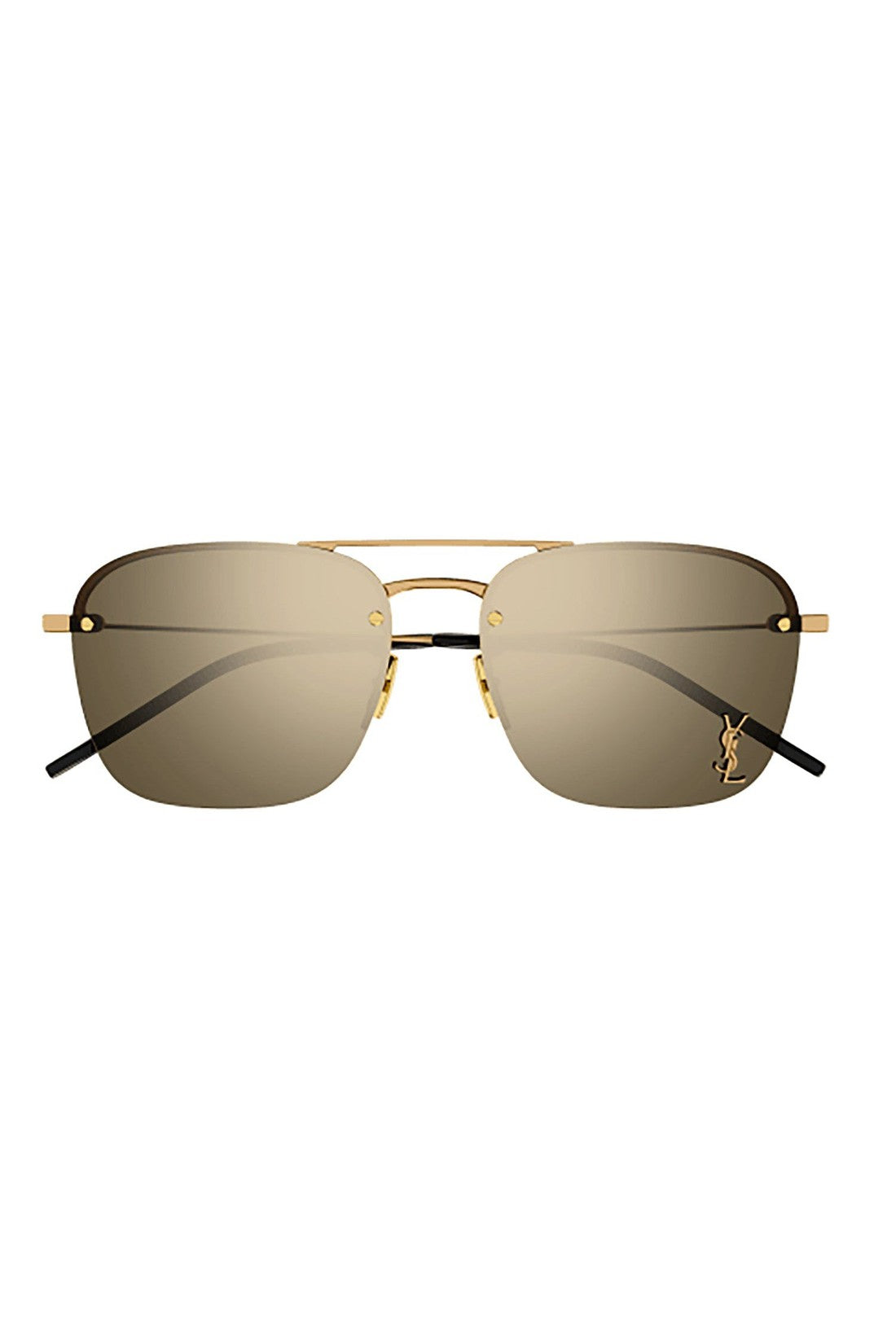 SAINT LAURENT-OUTLET-SALE-Sunglasse Braun-ARCHIVIST