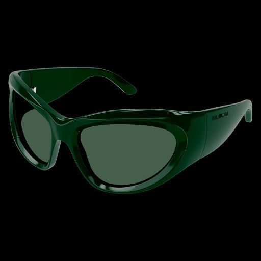 Balenciaga-OUTLET-SALE-Sunglasse Grün-ARCHIVIST