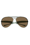 Bottega Veneta-OUTLET-SALE-Sunglasse Grün-ARCHIVIST