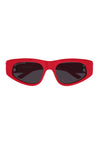 BALENCIAGA-OUTLET-SALE-Sunglasse Rot-ARCHIVIST