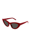 SAINT LAURENT-OUTLET-SALE-Sunglasse Rot-ARCHIVIST